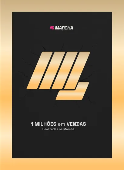 Placa Ouro da Marcha